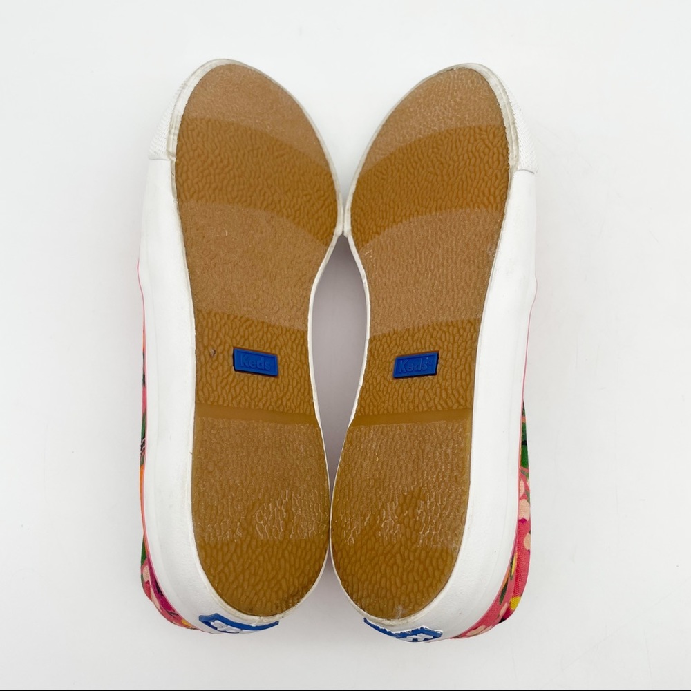 Keds X Rifle Paper Co Slip On Floral Sneaker 6.5 - Picture 7 of 9